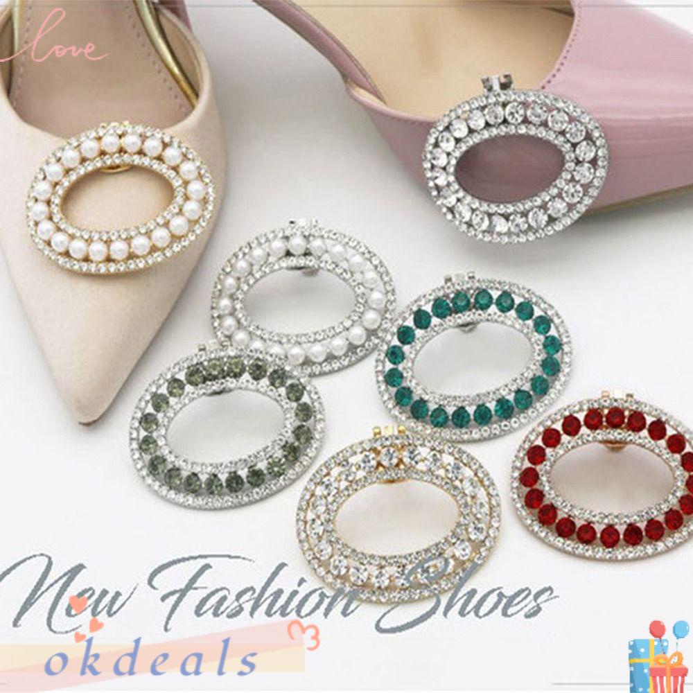 Khóa Kẹp Trang Trí Giày Cao Gót Cho Cô Dâu