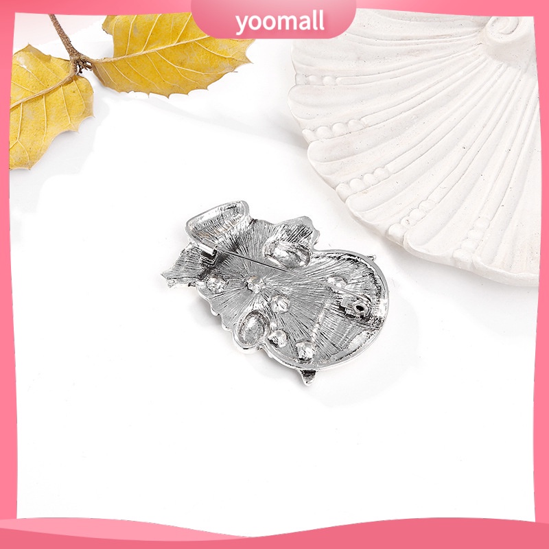 Ghim Cài Áo Hợp Kim Họa Tiết Người Tuyết Hoạt Hình Phong Cách Âu Mỹ