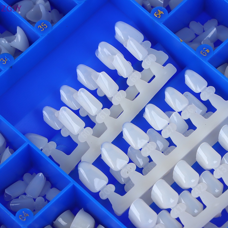 1 Hộp Nhựa Trắng Siêu Mỏng Hình Vương Miện Cho Răng Mới