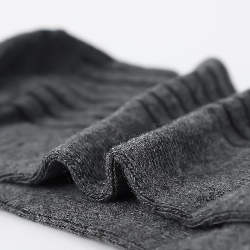 Vớ Cotton Mềm Mỏng Cổ Thấp Thoáng Khí Thấm Hút Mồ Hôi Chống Trượt Đa Năng Cho Nam