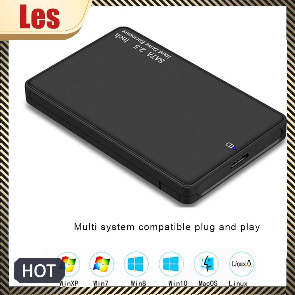 Hộp Đựng Ổ Cứng Ngoài 2.5 inch USB3.0 SATA HDD SSD Ốp
