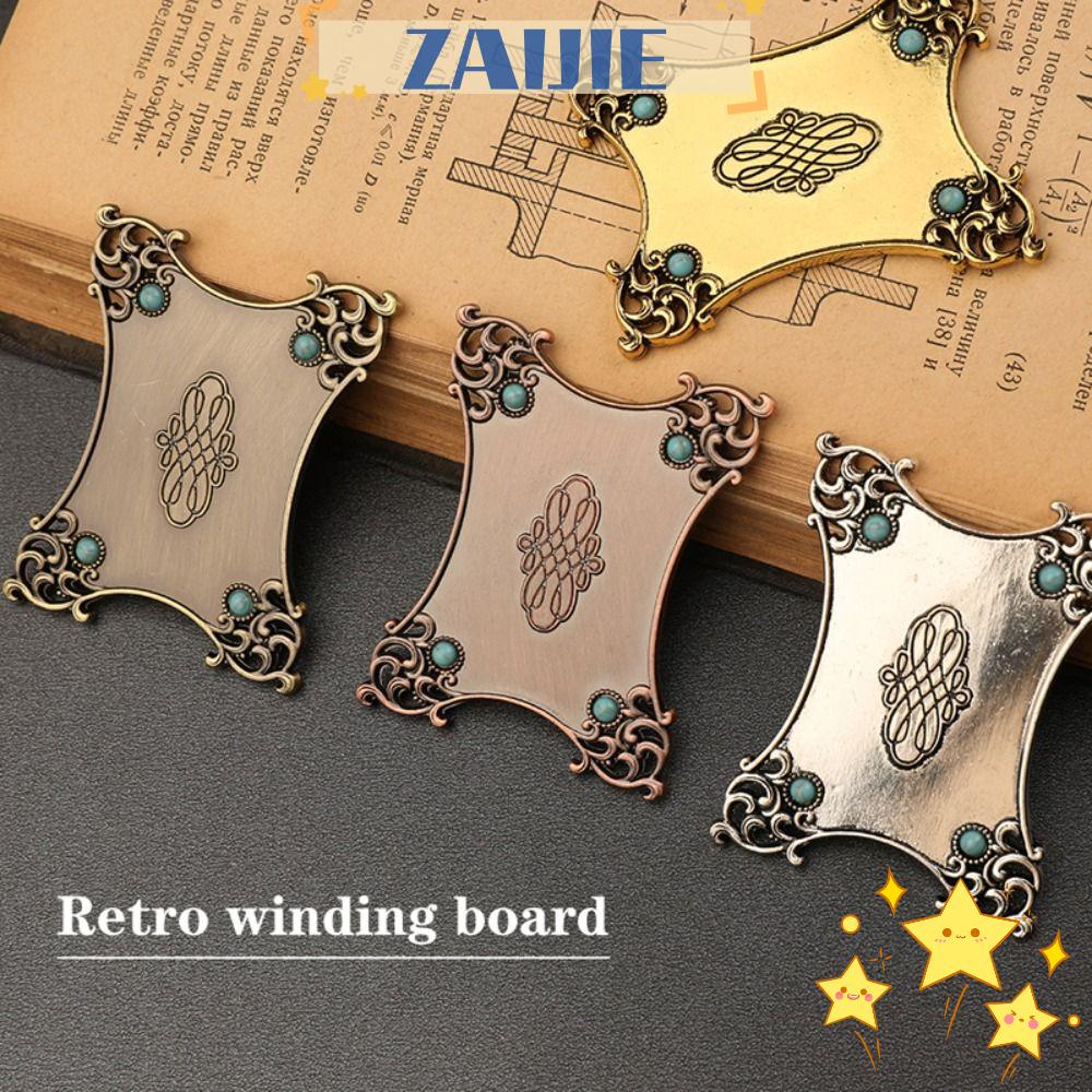 ZAIJIE24 Giá Đỡ Cuộn Chỉ Thêu Hoa Mận 24 Ngăn Tiện Dụng