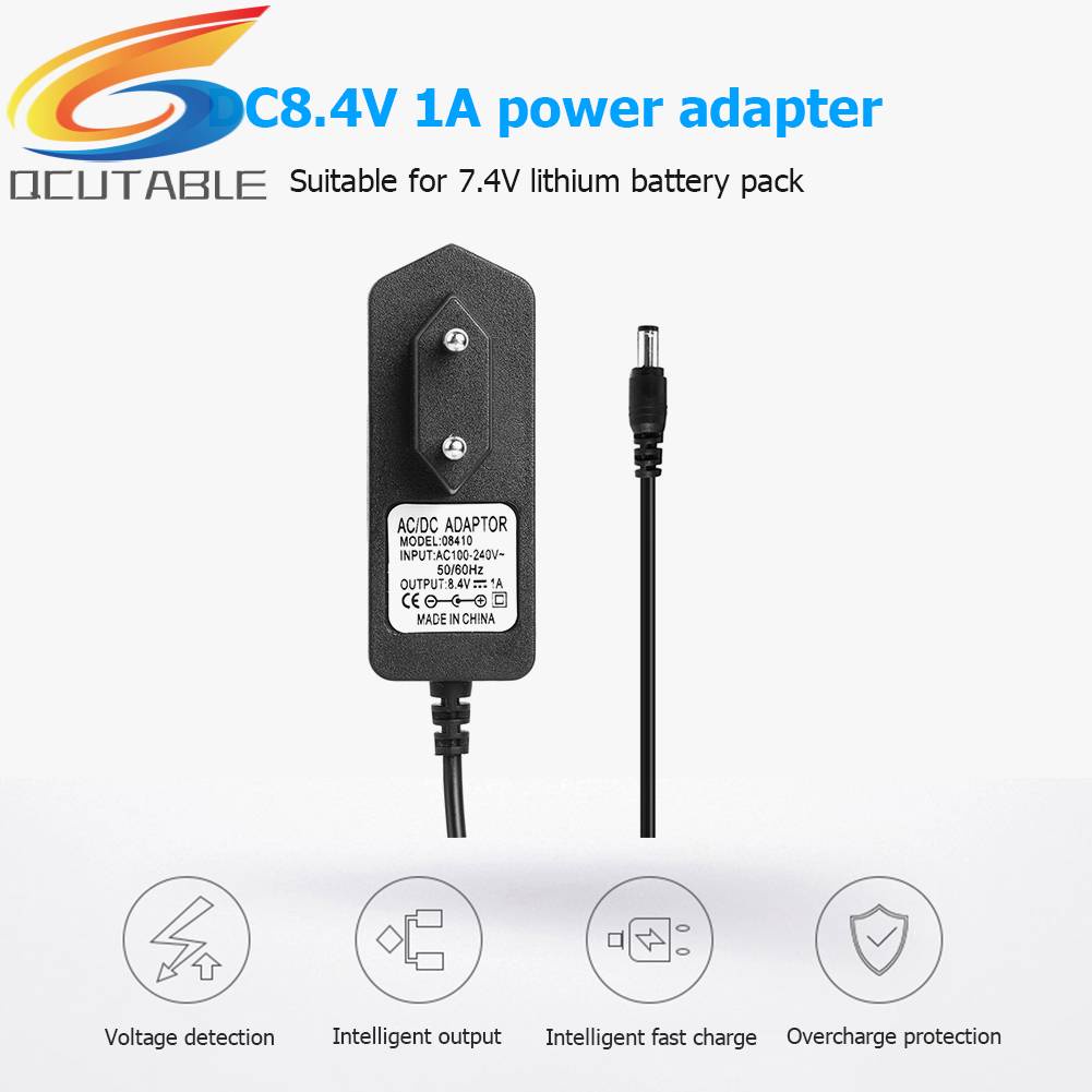 Bộ Chuyển Đổi Nguồn Điện 8.4V 1A Cho Pin Lithium 7.4V