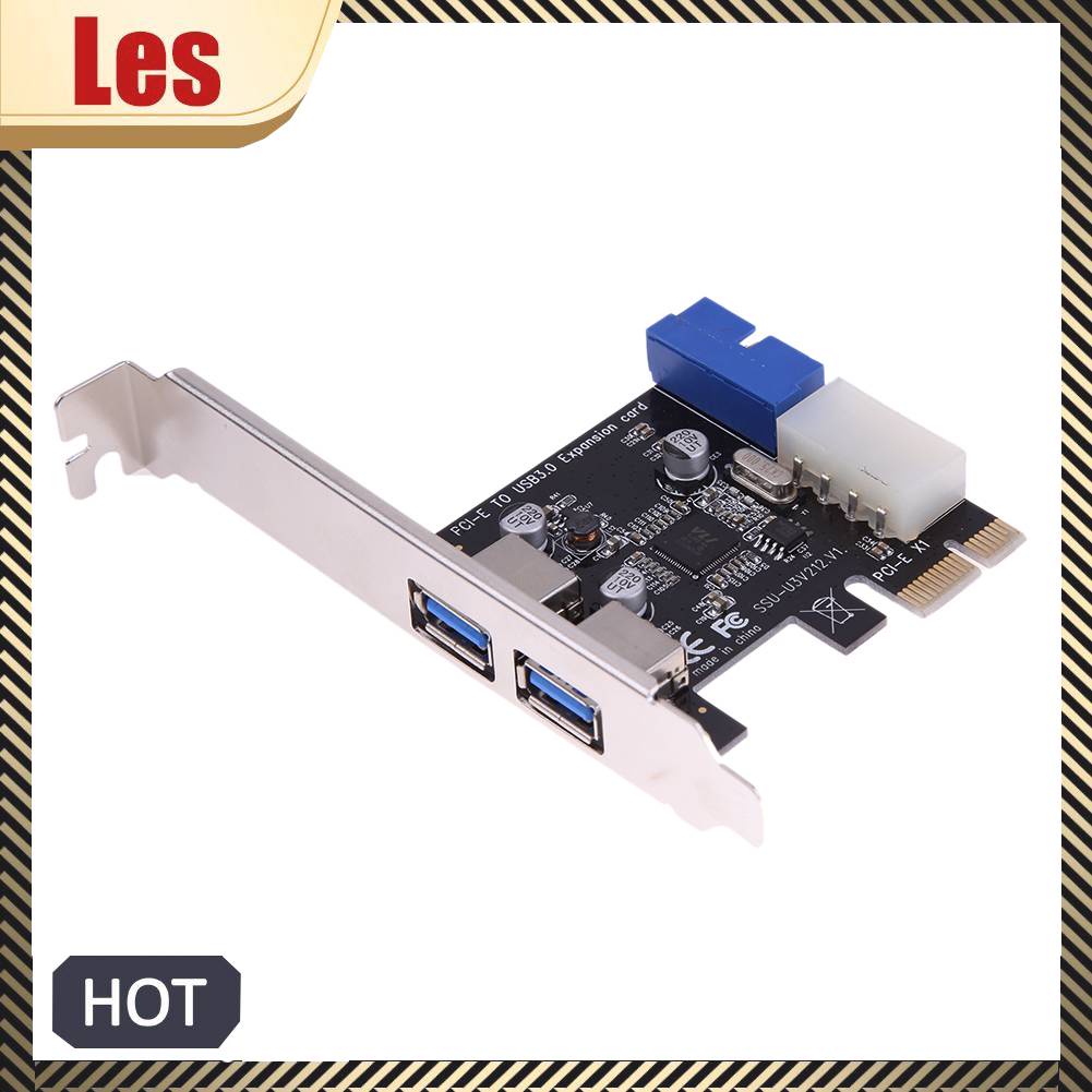Card Mở Rộng PCIe 4pin IDE 2 Cổng Usb 3.0 + 19pin