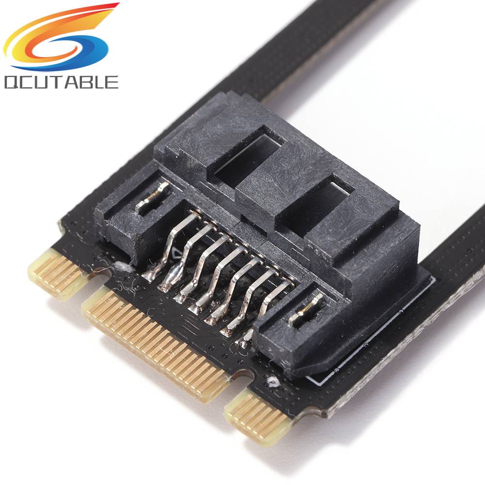 Card ChuyểN ĐổI M.2 B-M Key NGFF Sang SATA3.0 7 Pin Cho 2242 2260 2280 SDD