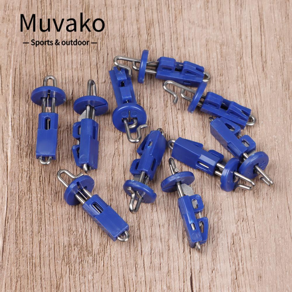 MUVAKO Kẹp Móc Mồi Câu Đa Năng Tháo Gỡ Dễ Dàng Phong Cách Breakaway