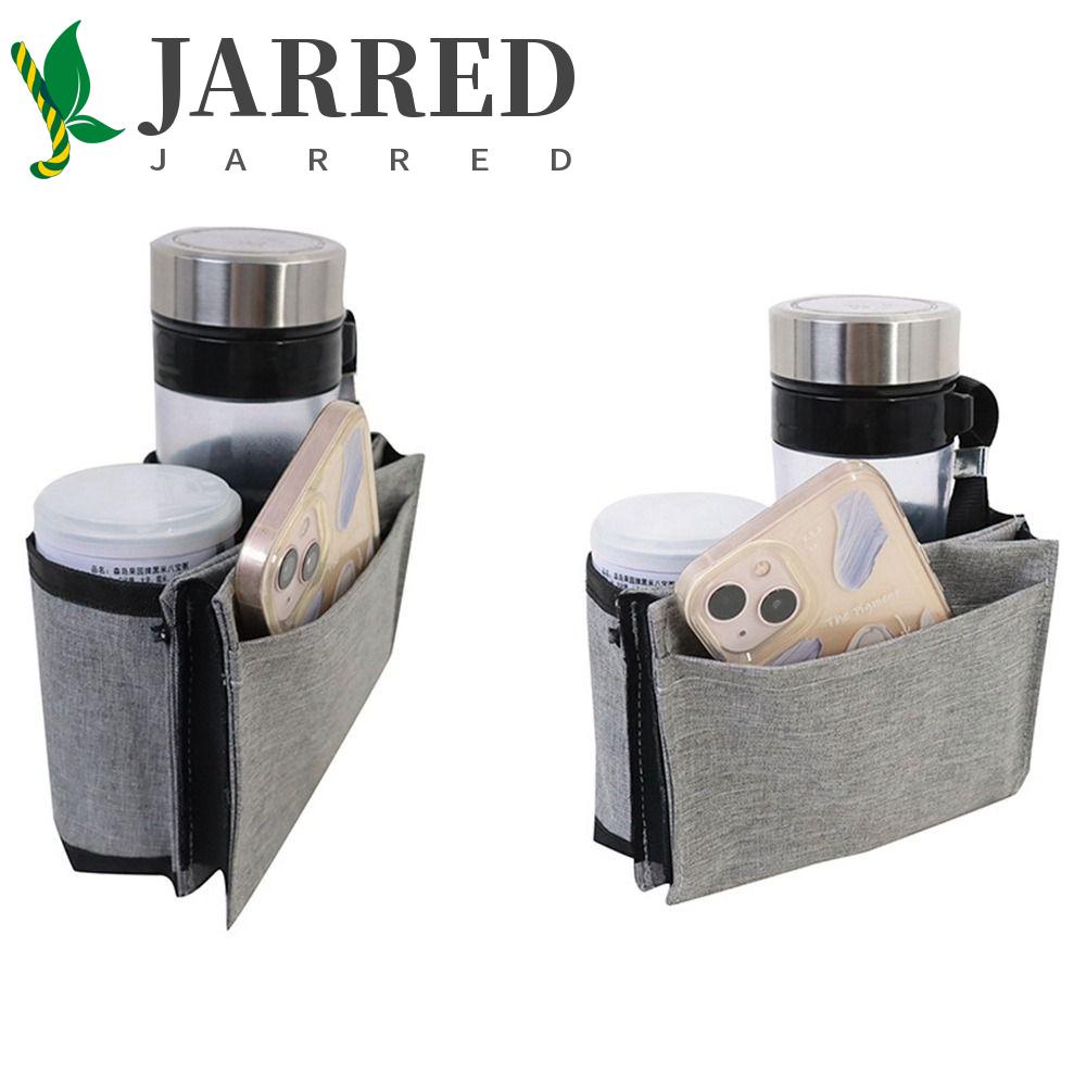 JARRED Giá Đỡ Cốc Nước / Chai Nước Gắn Xe Đẩy Em Bé Tiện Dụng