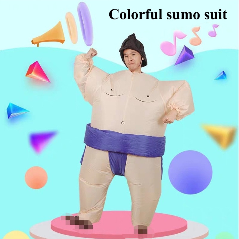 Bộ đồ bơm hơi HANLU hóa trang nhân vật Sumo vui nhộn sáng tạo