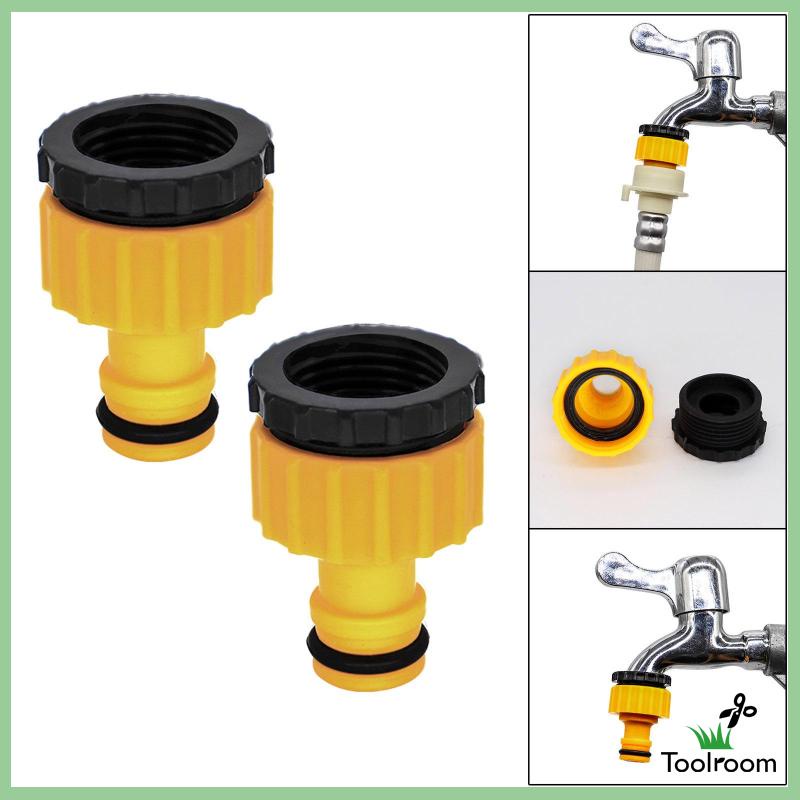 Set 2 Đầu Nối Ống Nước Nhanh Chóng Nhỏ Gọn Cho Sân Vườn