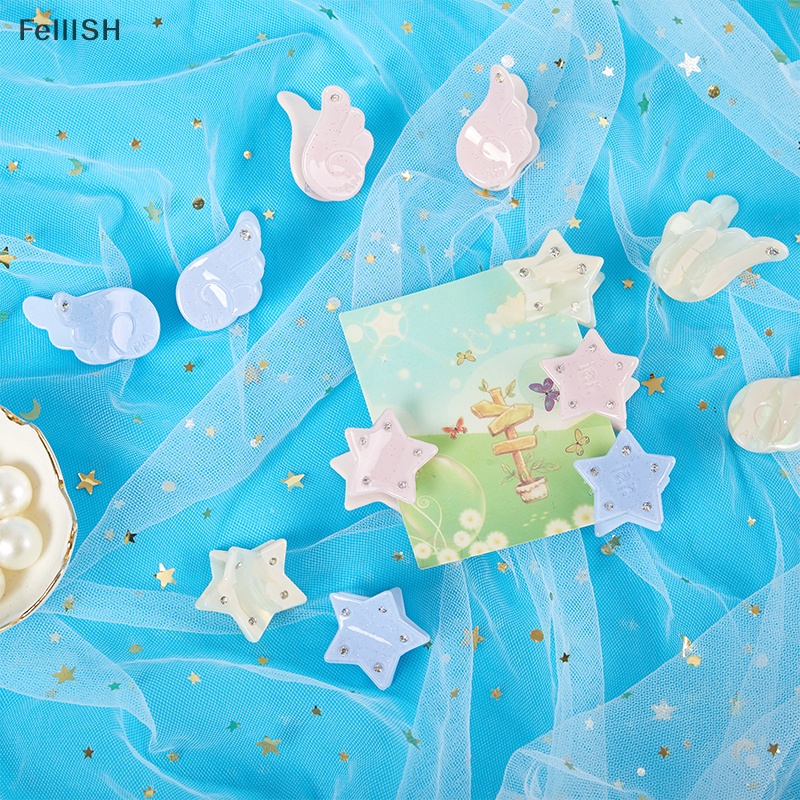 Set 2 Kẹp Tóc Hình Ngôi Sao Nhỏ Dễ Thương Cho Bé Gái 439br