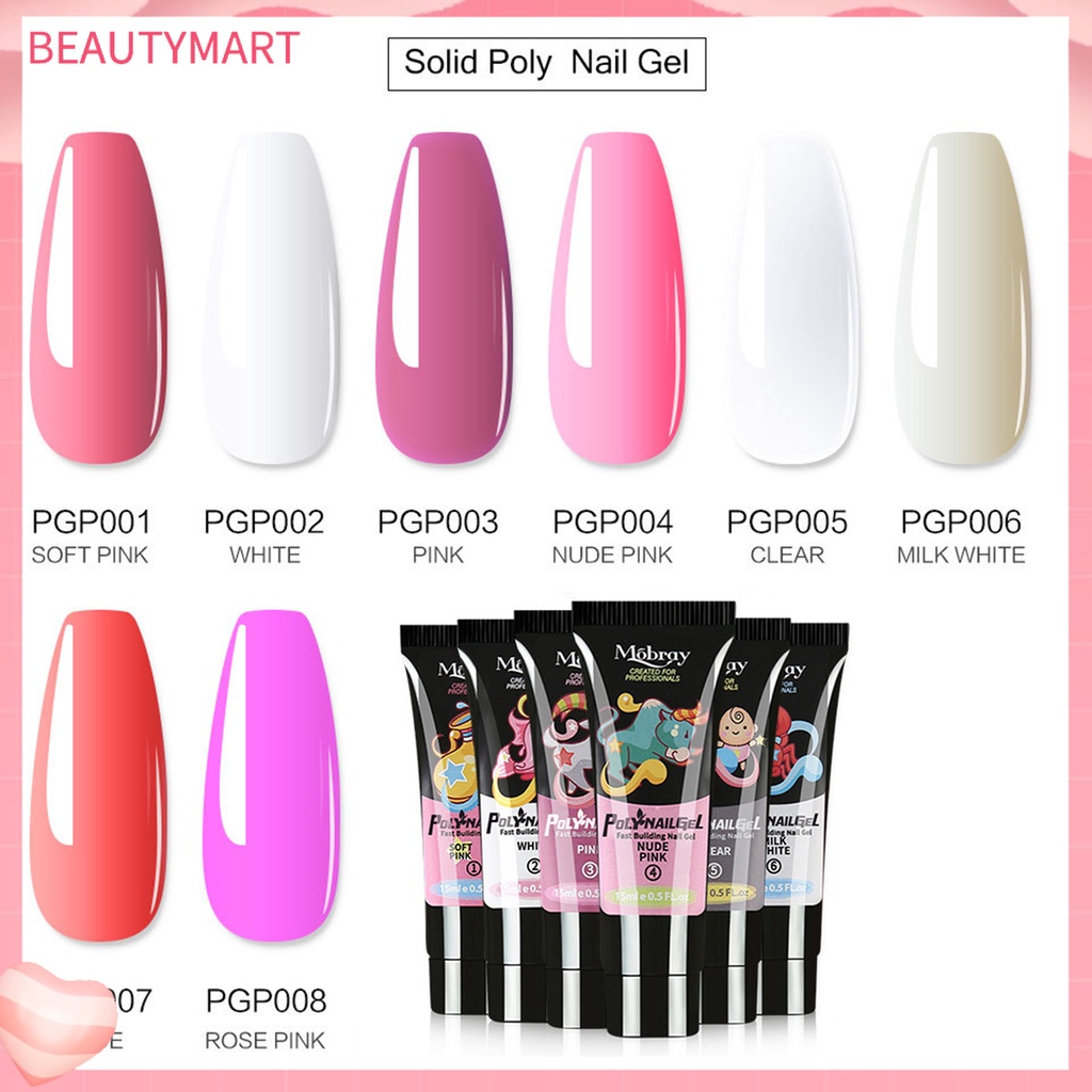 1 Bộ Keo Nối Dài Móng Tay 15ml An Toàn Nhanh Khô