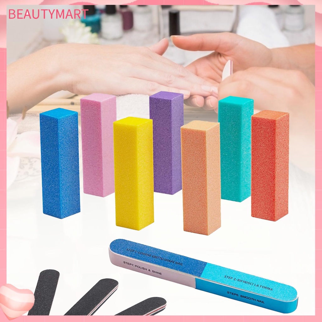 Bộ 14 Cây Dũa Móng Tay Nhiều Màu Sắc Chuyên Dụng Cho Salon