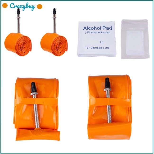 Cr Lốp Xe Đạp Siêu Nhẹ Chống Rò Rỉ 700c / 27.5 / 29 Inch Presta Schrader F / v