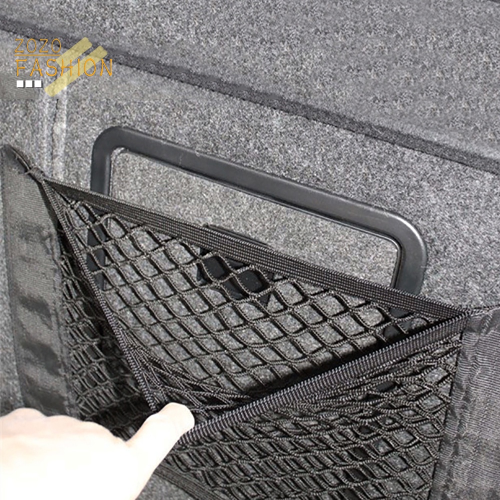 Túi Lưới Đựng Đồ Co Giãn Gắn Sau Lưng Ghế Xe Hơi