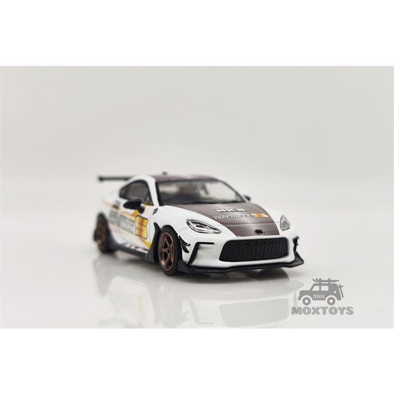 TARMAC WORKS Mô Hình Xe Hơi Toyota GR86 HKS HIPERMAX Cỡ 1 / 64