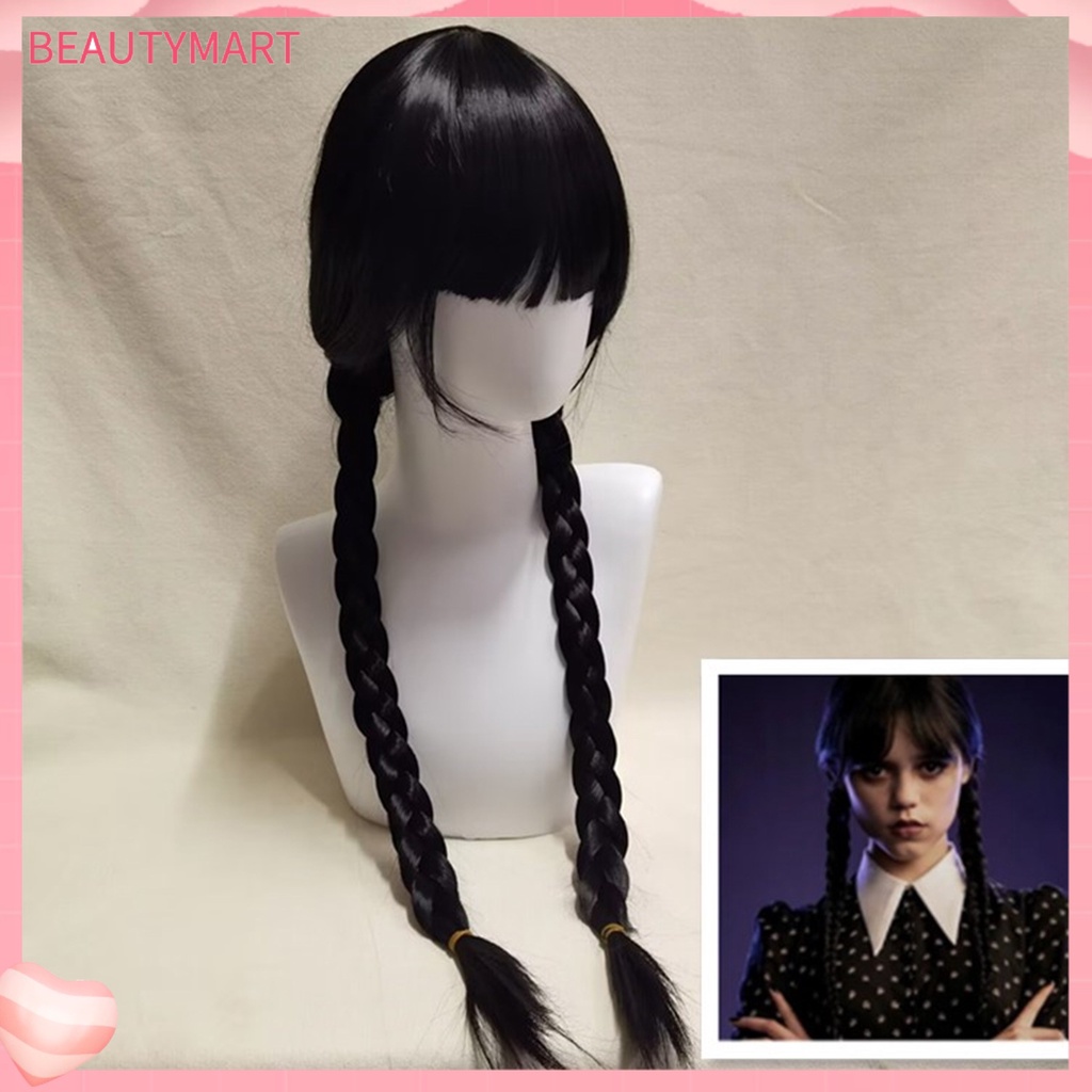 Tóc Giả Thắt Bím Bằng Sợi Chịu Nhiệt Độ Cao Hóa Trang Cho Nữ