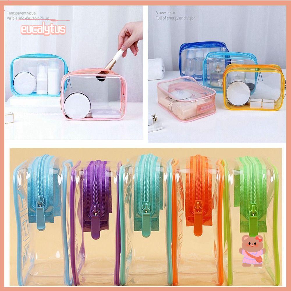 EUTUS Túi Đựng Mỹ Phẩm Bằng Nhựa PVC Ốp