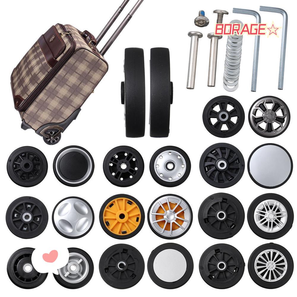 BORAG Set 2 Bánh Xe Thay Thế Cho Vali Hành Lý Kèm Bánh Xe Vientiane