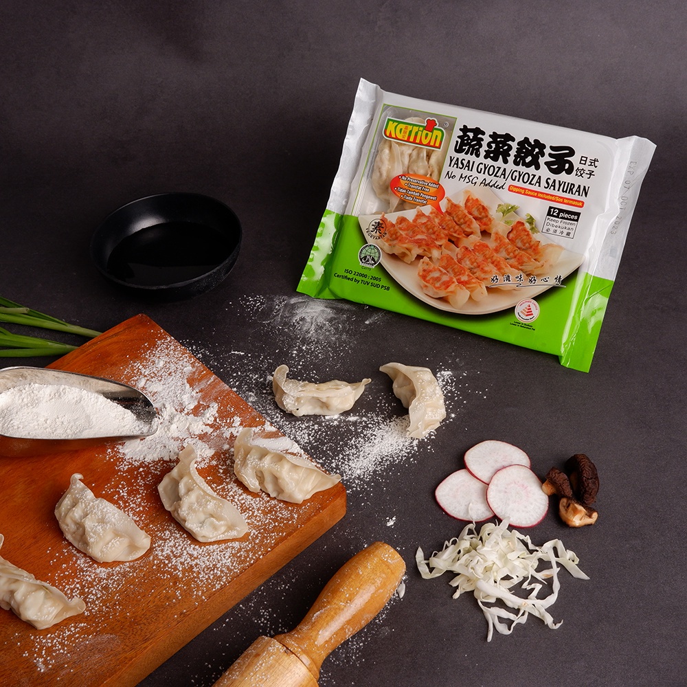 SỦI CẢO KIỂU NHẬT NHÂN RAU CỦ KARRION - YASAI GYOZA 192G/ 12 CÁI