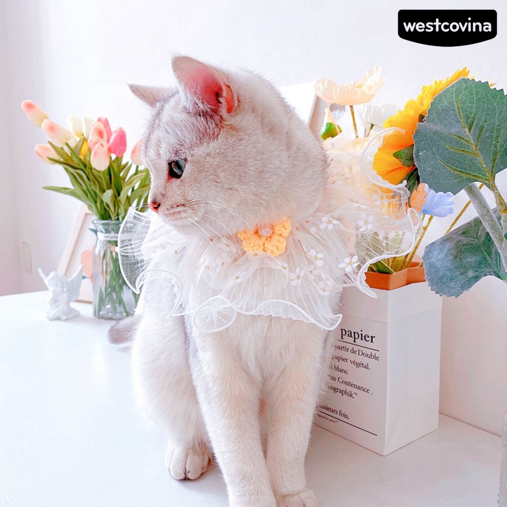 [COD]♞Khăn Choàng Cổ Thoáng Khí Thời Trang Cho Thú Cưng