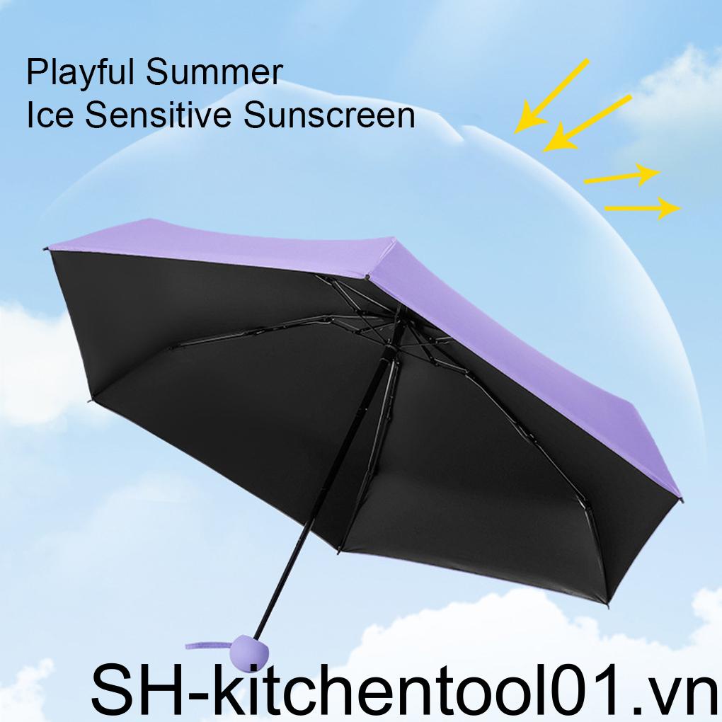 Dù Che Mưa Nắng Mini Bỏ Túi Thiết Kế Đơn Giản Tiện Dụng
