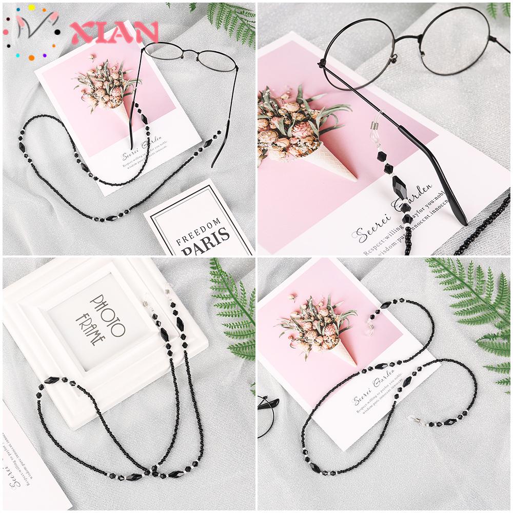 XIANTIN Dây Chuỗi Hạt Đeo Mắt Kính Chống Trượt Bằng Acrylic