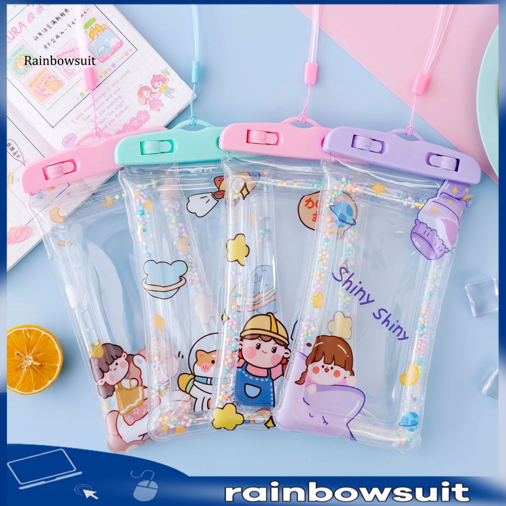 Túi Đựng Điện Thoại Chống Thất Lạc IP68 Bền Bỉ Họa Tiết Hoạt Hình