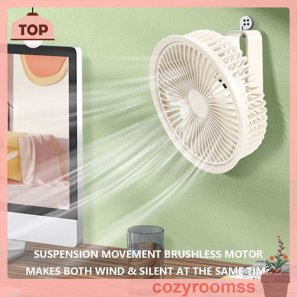 Quạt Làm Mát 3 Tốc Độ 1200mAh Để Bàn Yên Tĩnh Có Thể Gập Lại Cho Nhà Bếp Xe