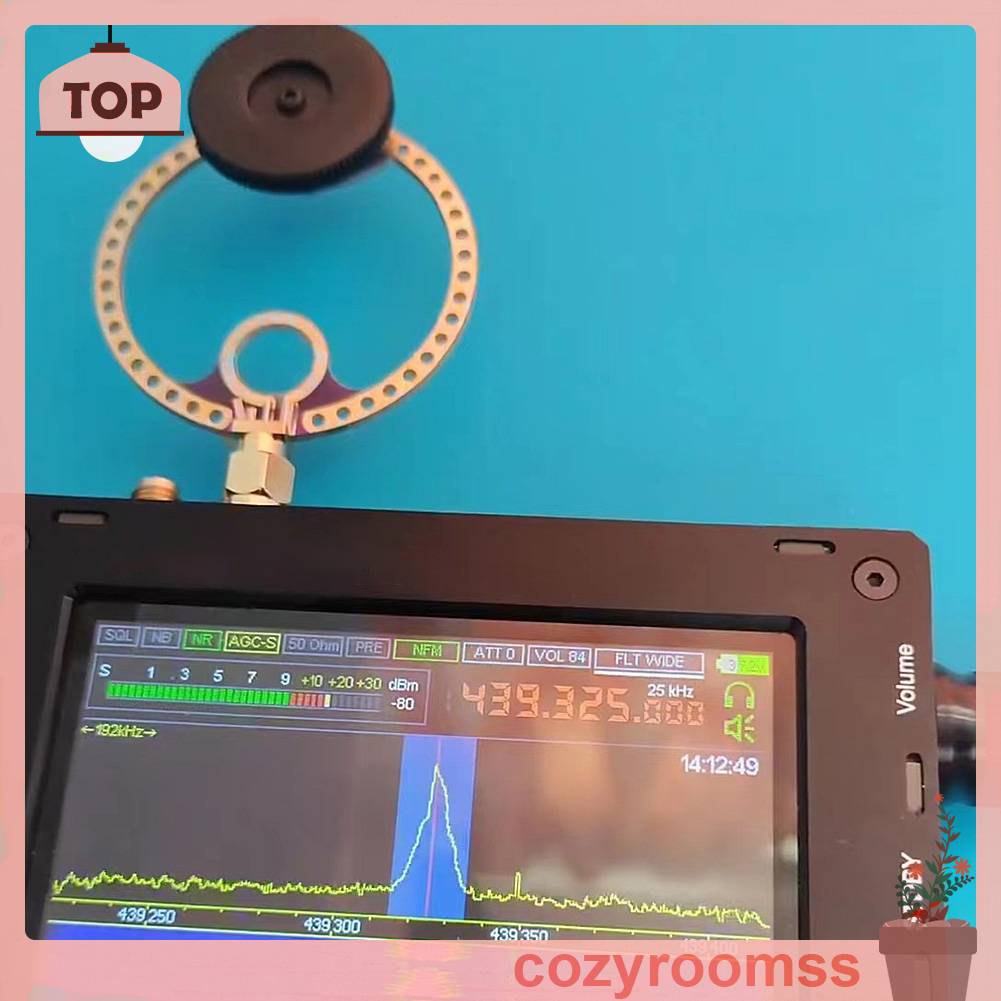 2 Ăng Ten Tròn UV UHF + VHF FM Cho HFDY Malahiteam DSP DSP2