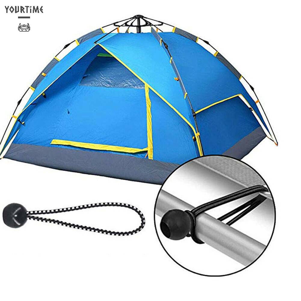 Set 30 Kẹp Tarpaulin Kèm Dây Thừng Đàn Hồi Cho Cắm Trại