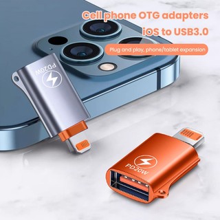Đầu chuyển đổi otg 20w usb3.0 type l sang usb 3.0 cho điện thoại