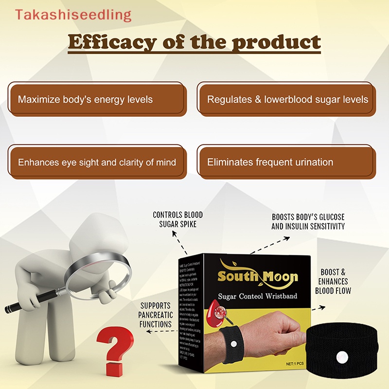 1 Dây Đeo Cổ Tay Kiểm Soát Đường Huyết Áp Chăm Sóc Cơ Thể