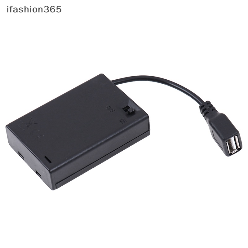 Hộp Đèn led Khối Xây Dựng ifashion365 3 * AA Cổng usb Có Công Tắc
