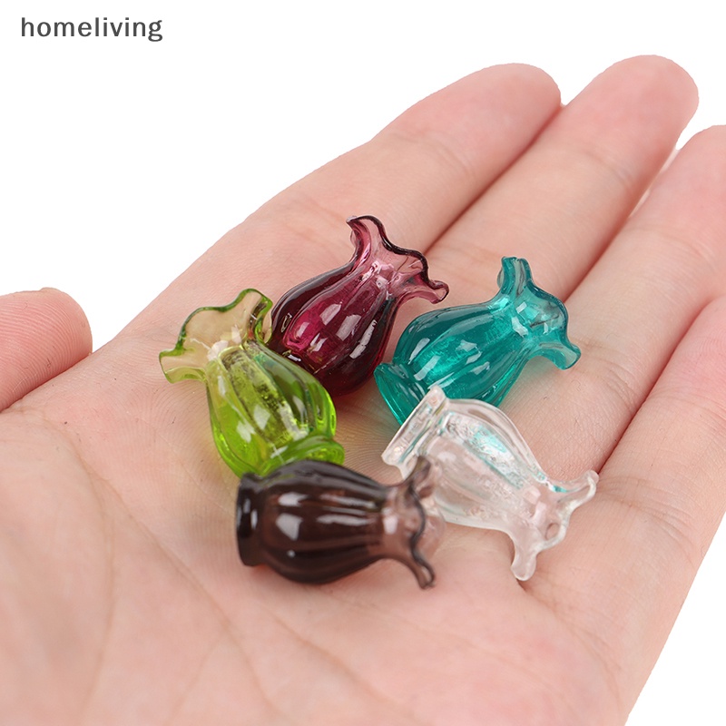 Bình Hoa Gốm Mini Tỉ Lệ 1: 12 Dùng Để Trang Trí Nhà Búp Bê