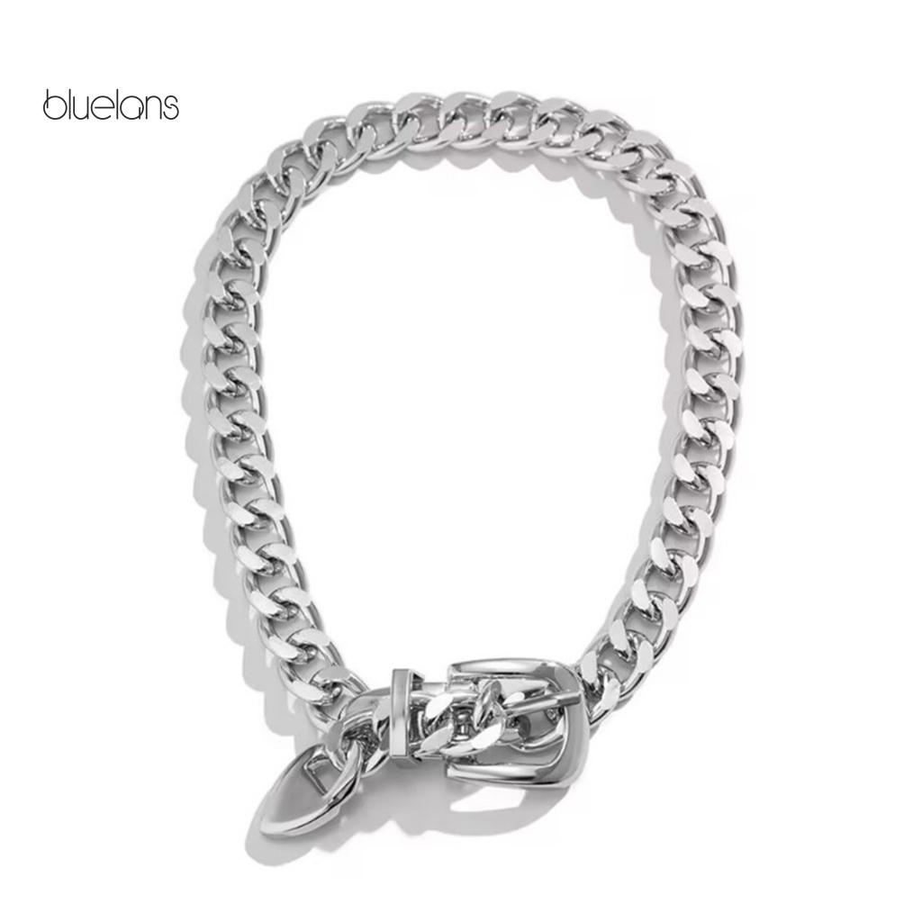 Vòng Cổ Dây Xích Mảnh Có Khóa Điều Chỉnh Được Phong Cách Punk Cổ Điển Cho Nữ