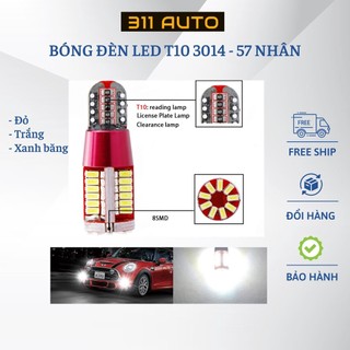 Đèn led t10 3014 57 nhân