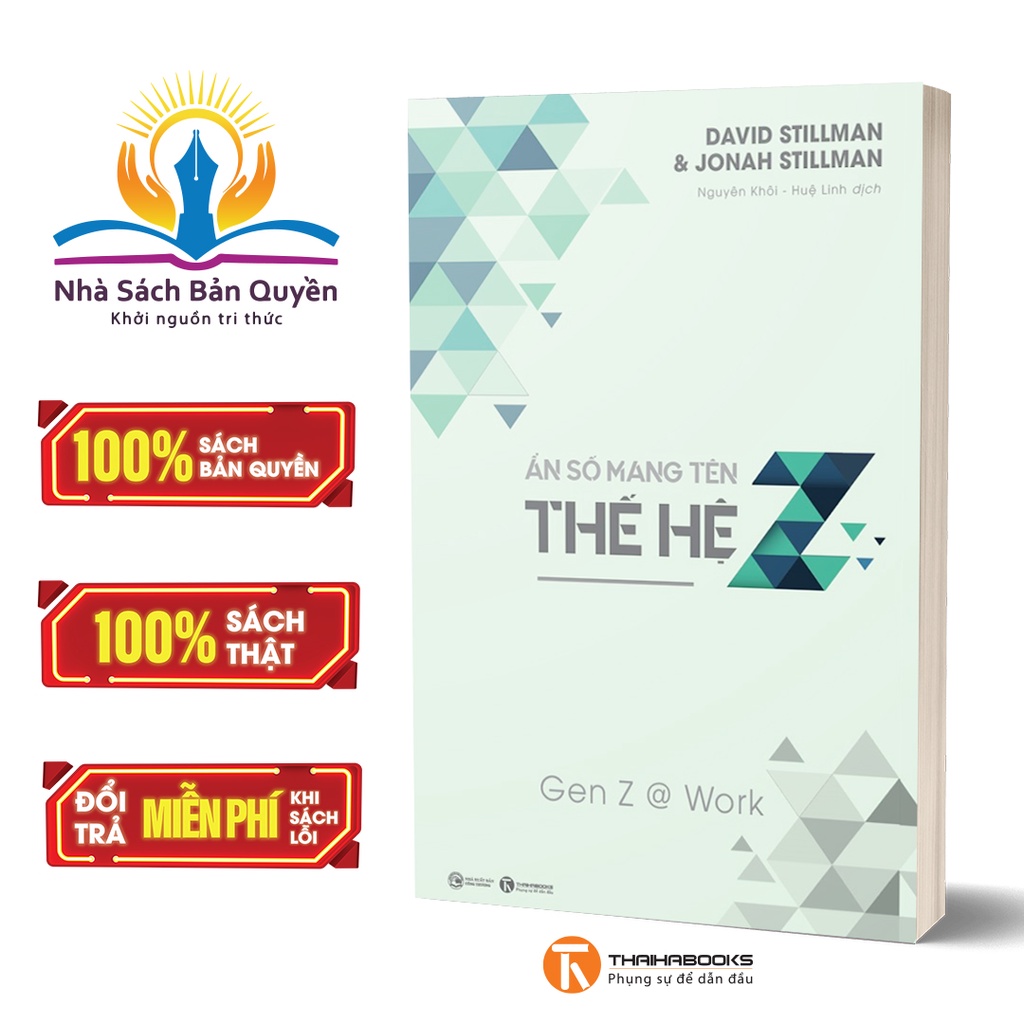 Sách - Ẩn Số Mang Tên Thế Hệ Z @ Work