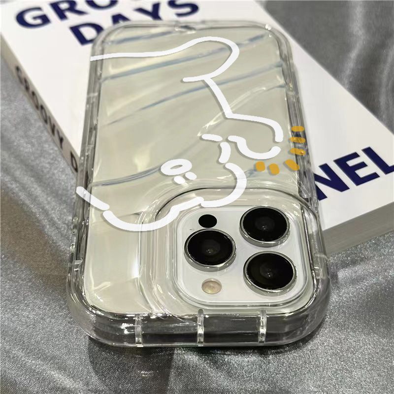 Ốp Điện Thoại Mềm Trong Suốt In Hình Gấu Mập Dễ Thương Cho Iphone 14Promax 1312 / 11 7 / 8plus xr / sins NYDP