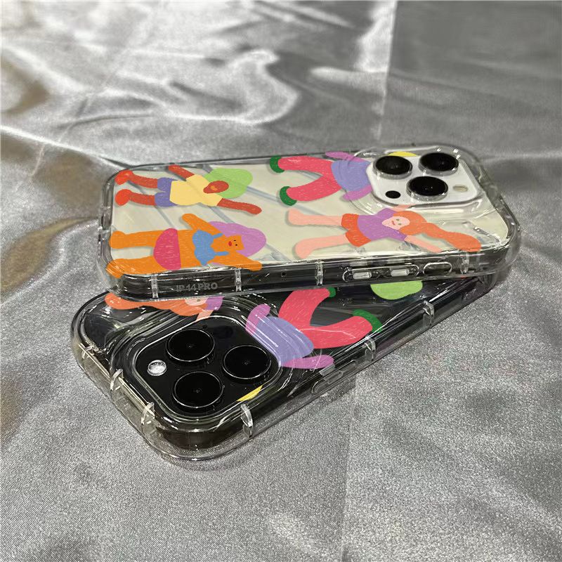 Ốp Điện Thoại Mềm Trong Suốt 117 Màu Tùy Chọn Cho iPhone14promax1312 / / xr People 8 RMNC