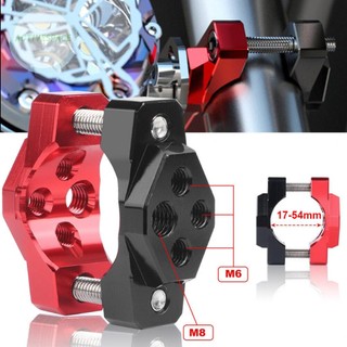 ⚡readystock⚡1x 17-54mm motorcycle fork mounting holder clamp replacement part light bracket