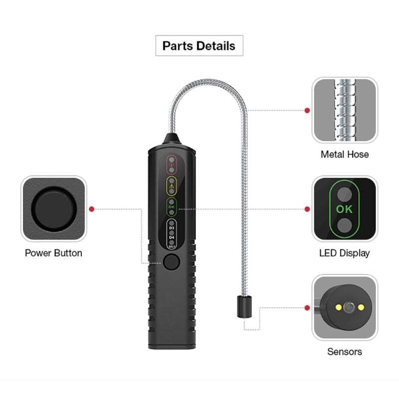 Thiết Bị Kiểm Tra Chất Lỏng Phanh Xe Ô Tô 12V Cho DOT3 DOT4 DOT5 1