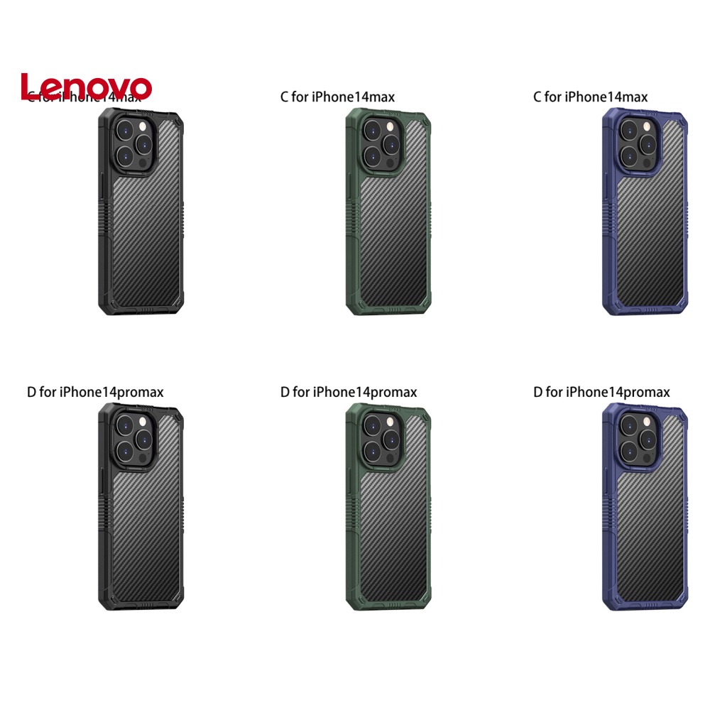 Ốp Điện Thoại Sợi Carbon Chống Rơi Chống Nổ Cao Cấp Cho iPhone 14 / 14Pro / 14Max / 14Pro Max