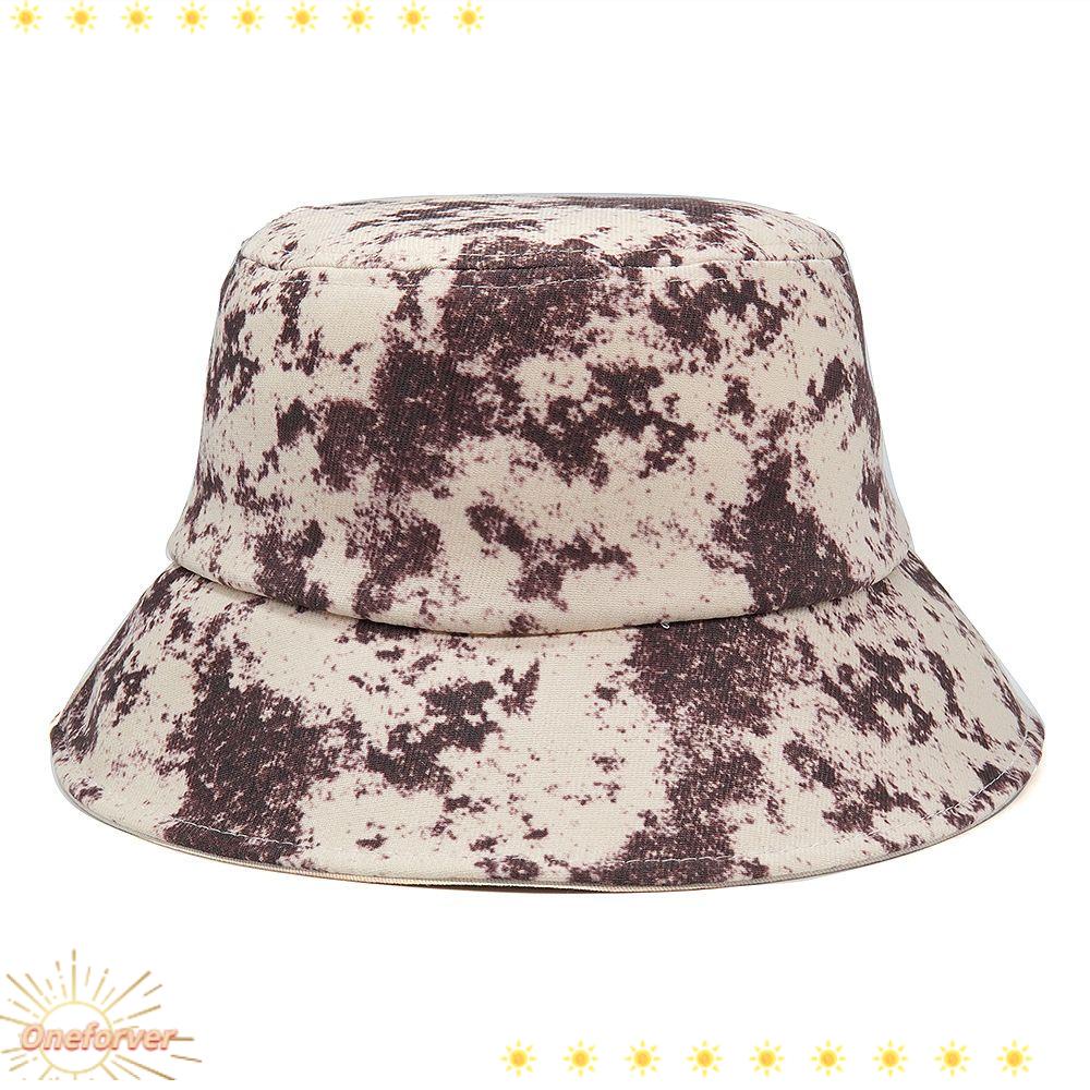 FOREVER Nón Tai Bèo Chất Liệu Cotton Màu Nhuộm Thời Trang Mùa Hè Cho Nam Và Nữ