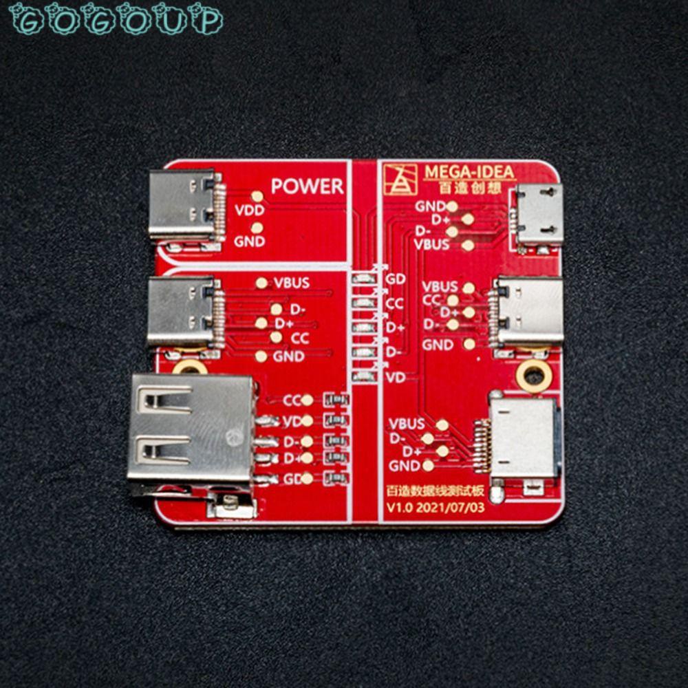 Dây Cáp USB Kiểm Tra Dữ Liệu Loại C 3 Trong 1 Tiện Dụng