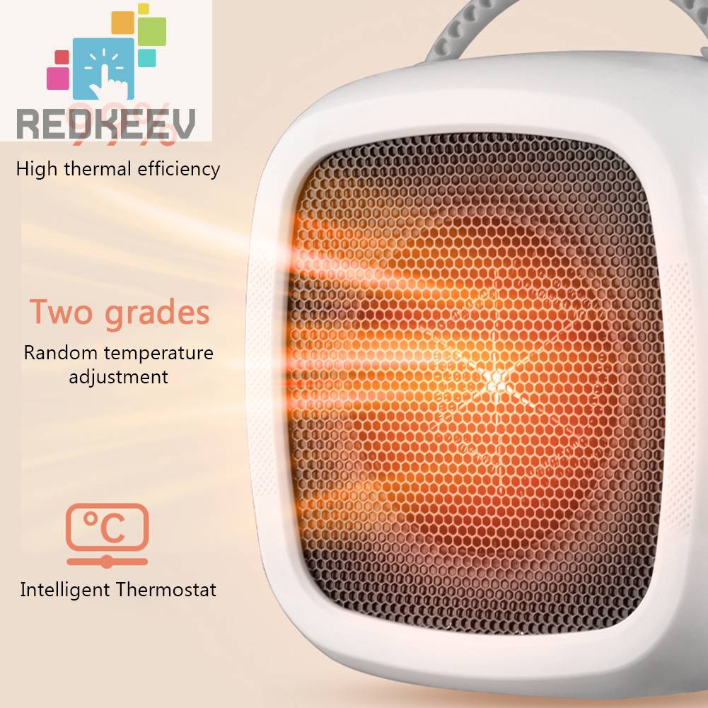 Quạt Sưởi Ấm Mini Có Công Tắc Và Tay Cầm Tiện Dụng Cho Gia Đình