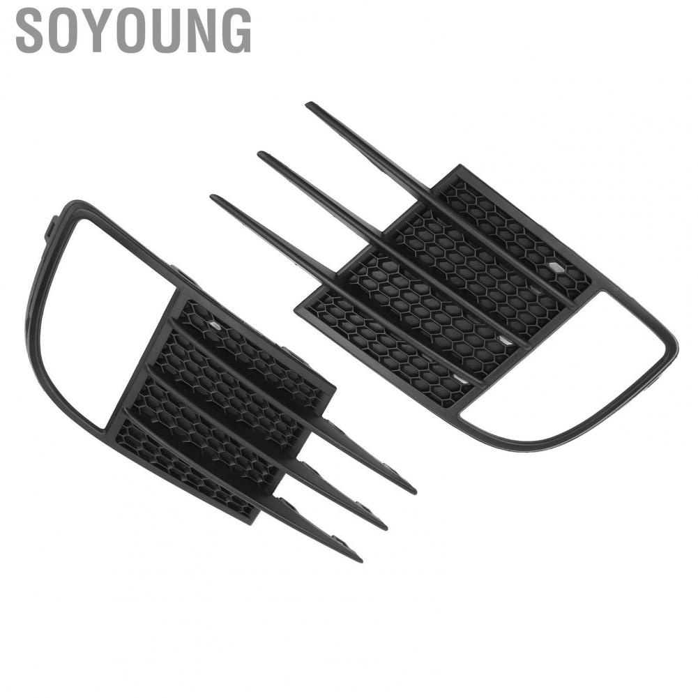 Soyoung Fog Light Grille Cover Grill Front Left High Hardness 5K0853666C Strong Protection for Mk6 GTD