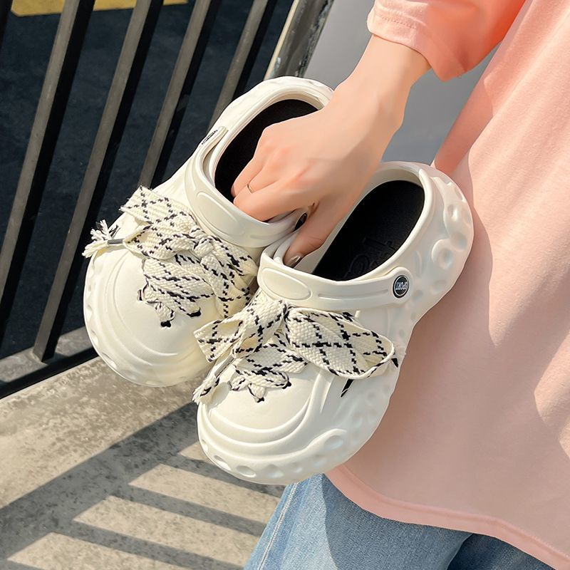 FEIJIANU dép Cross dép sandal nữ giày đi biển đáng yêu thoải mái27Z23070321