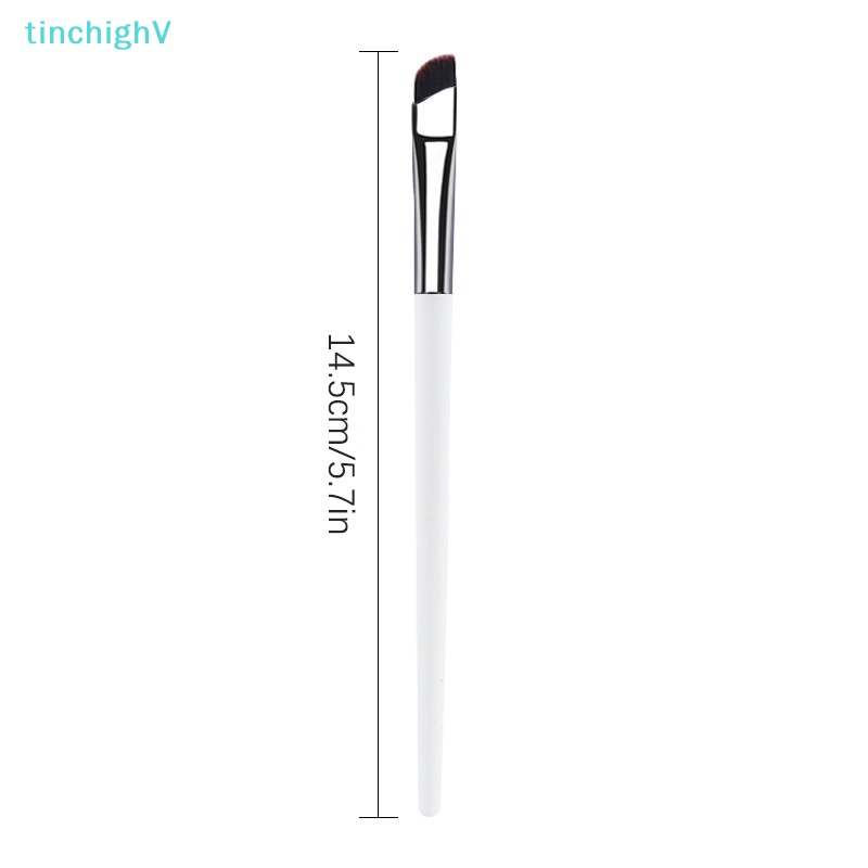 1 Cọ Trang Điểm Kẻ Mắt / Lông Mày Đầu Dẹt Siêu Mỏng Chuyên Nghiệp