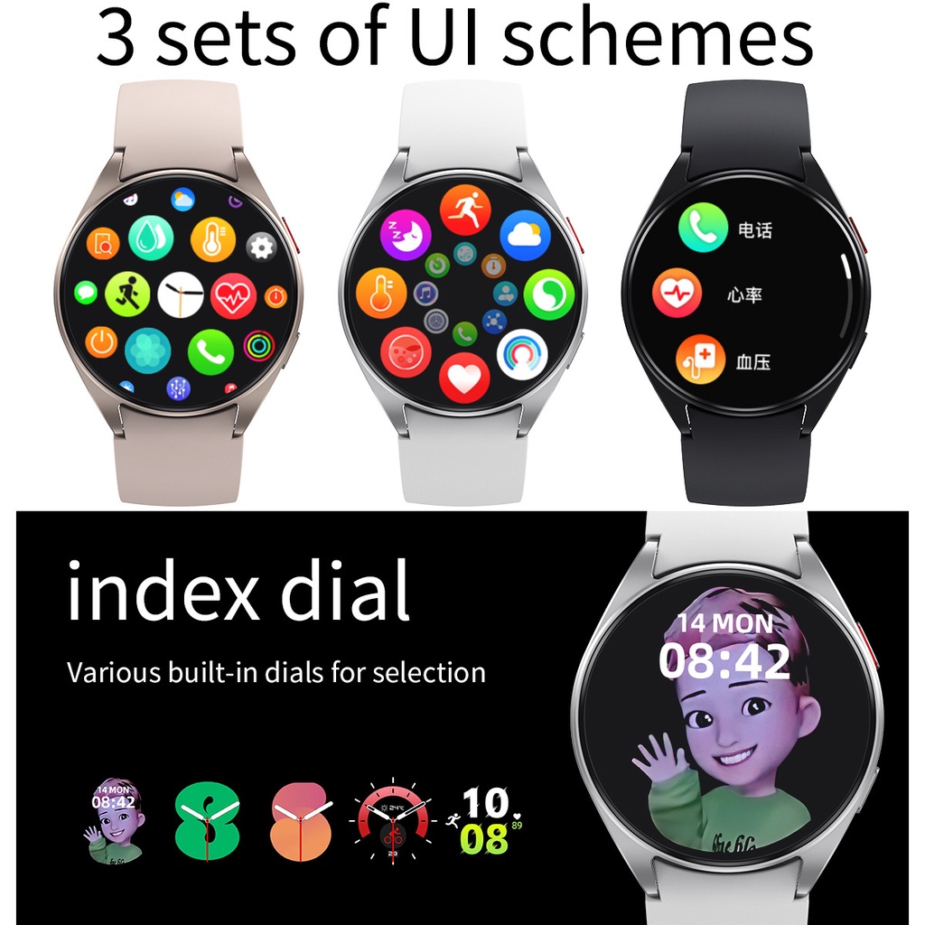 Đồng Hồ Thông Minh TF5PRO Bluetooth Màn Hình Tròn Lớn Đo Nhịp Tim Đa Năng