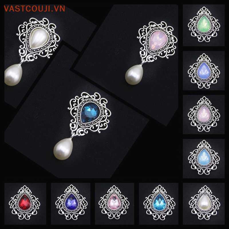 Trâm Cài Áo Kim Loại Đính Pha Lê Lấp Lánh Thời Trang Sáng Tạo